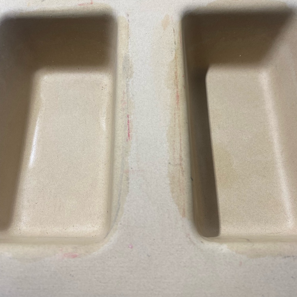 Pampered Chef Heritage Collection Stoneware 4 Loaf Baking Pan. - Picture 4 of 6